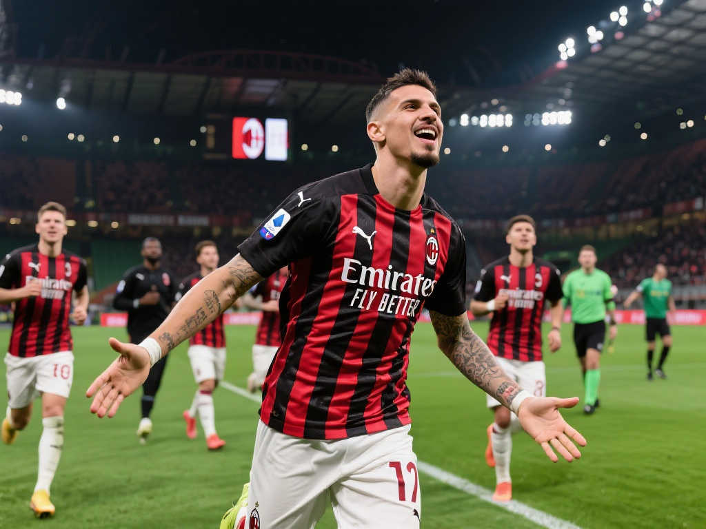 【意甲】特奥打破马尔蒂尼历史纪录,AC米兰2-1逆袭科莫 【意甲】特奥打破马尔蒂尼历史纪录,AC米兰2-1逆袭科莫